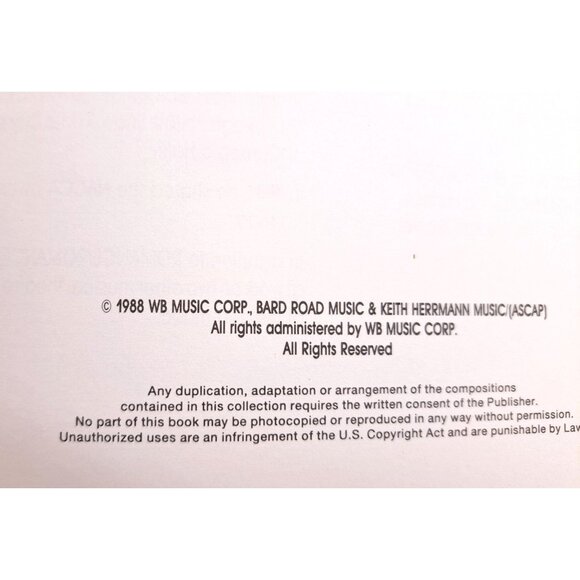 Vintage Romance Romance Vocal Selections Songbook Musical Harman Bakula 1988 - Picture 3 of 9